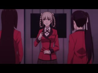 [shiza] crazy excitement (season 2) / kakegurui tv2 - episode 9 [mvo] [2019] [russian dub]