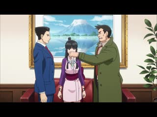 [shiza] coup court (season 2) / gyakuten saiban - sono shinjitsu igi ari tv2 - episode 9 [mvo] [2018] [russian dub]