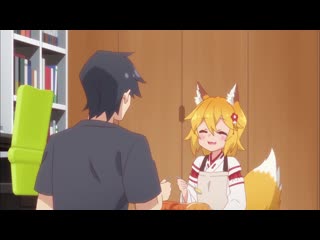 [shiza] caring 800 year old wife / sewayaki kitsune no senko san tv   episode 9 [mvo] [2019] [russian dub]