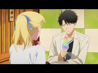 [shiza] tada can't fall in love / tada-kun wa koi wo shinai tv - episode 10 [nate viki] [2018] [russian dubover]