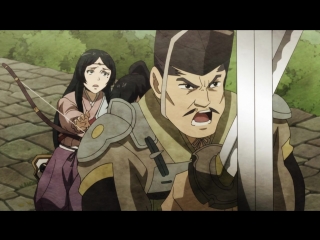 [shiza] angolmois: chronicles of the fight against the mongol invasion / angolmois: genkou kassenki tv episode 11 [mvo][2018][russian dub]