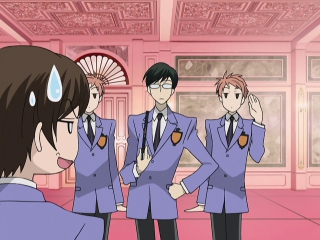 [shiza] ouran high school host club tv - episode 2 [mvo] [2006] [russian dubover]