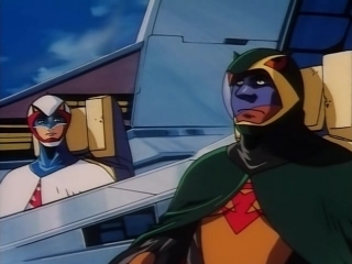 [shiza] gatchaman ninja science team / gatchaman ova - episode 2 [azazel] [1994] [russian dub]