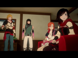 [shiza] red, white, black, yellow (season 5) / rwby tv5 - 3 (55) episode [mvo] [2017] [russian dub]