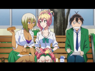 [shiza] my first gyaru / hajimete no gal tv - episode 5 [mvo] [2017] [russian dub]