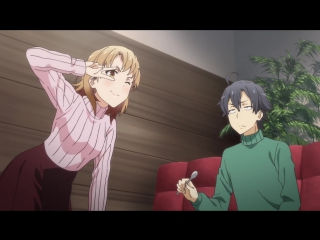 [shiza] life is a love movie, but something is not right (season 2) / oregairu 2 tv2 - ova [mvo] [2015] [russian dub]