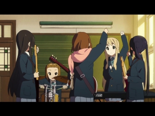 [shiza] keyon (season 2) / k-on tv2 - episode 23 [mvo] [2010] [russian dubover]