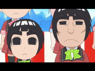 [shiza] chibi naruto   spring of youth rock lee / naruto sd rock   lee no seishun full power ninden tv   episode 14 [dancel] [2012]