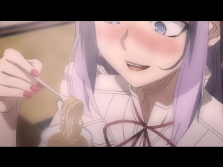 [shiza] candy shop (season 1) / dagashi kashi tv - episode 3 [mvo] [2016] [russian dub]