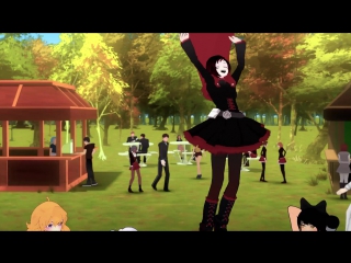 [shiza] red, white, black, yellow (season 3) / rwby tv3 - 1 (29) episode [mvo] [2015] [russian dub]