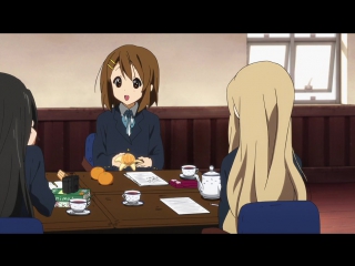 [shiza] keyon (season 2) / k-on tv2 - episode 17 [mvo] [2010] [russian dubover]