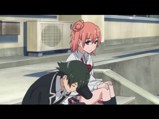 [shiza] life is a love movie, but something is not right (season 1) / oregairu tv - episode 3 [andryushka oni] [2013] [russian dub]