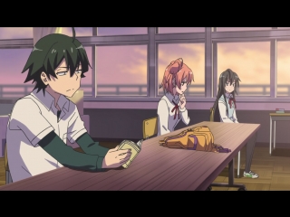 [shiza] life is a love movie, but something is not right (season 1) / oregairu tv - episode 10 [andryushka oni] [2013] [russian dub]