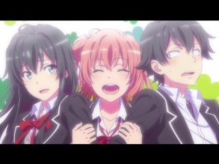 [shiza] life is a love movie, but something is not right (season 2) / oregairu 2 tv2 - episode 8 [elrid oni] [2015] [russian dub]