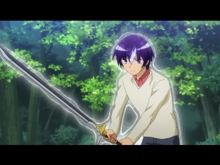 [shiza] holy trinity - swords, magic, school / seiken tsukai no world break tv - episode 8 [mvo] [2015] [russian dub]